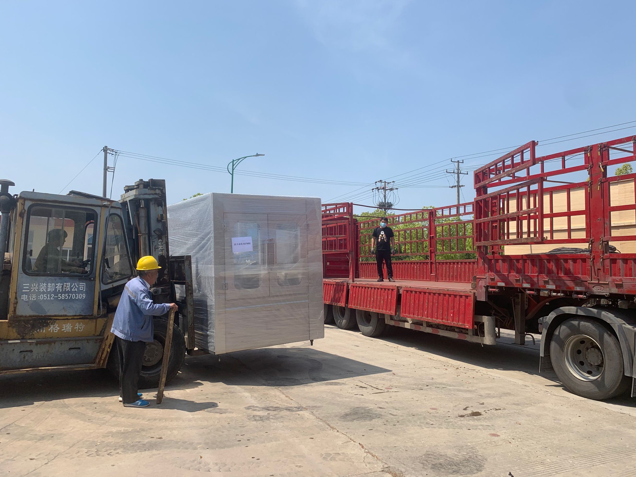 【2022 May 10】CGF32-32-12 filling machine sent to Cambodia