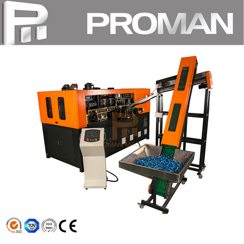 Servo Type 4 Cavity Bottle Blowing Machine (5000Bottles/Hour)