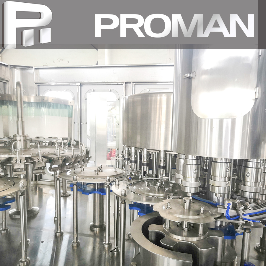 3 in 1 Automatic Drinking Sparkling Water Filling Machine Complete Mineral Water Bottling Plant