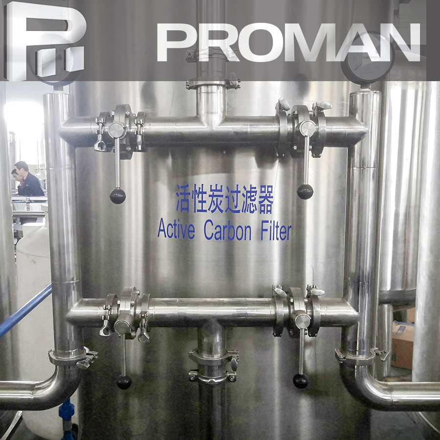 RO Filter Water Treatment Plant with UV Sterilzier 3t/H
