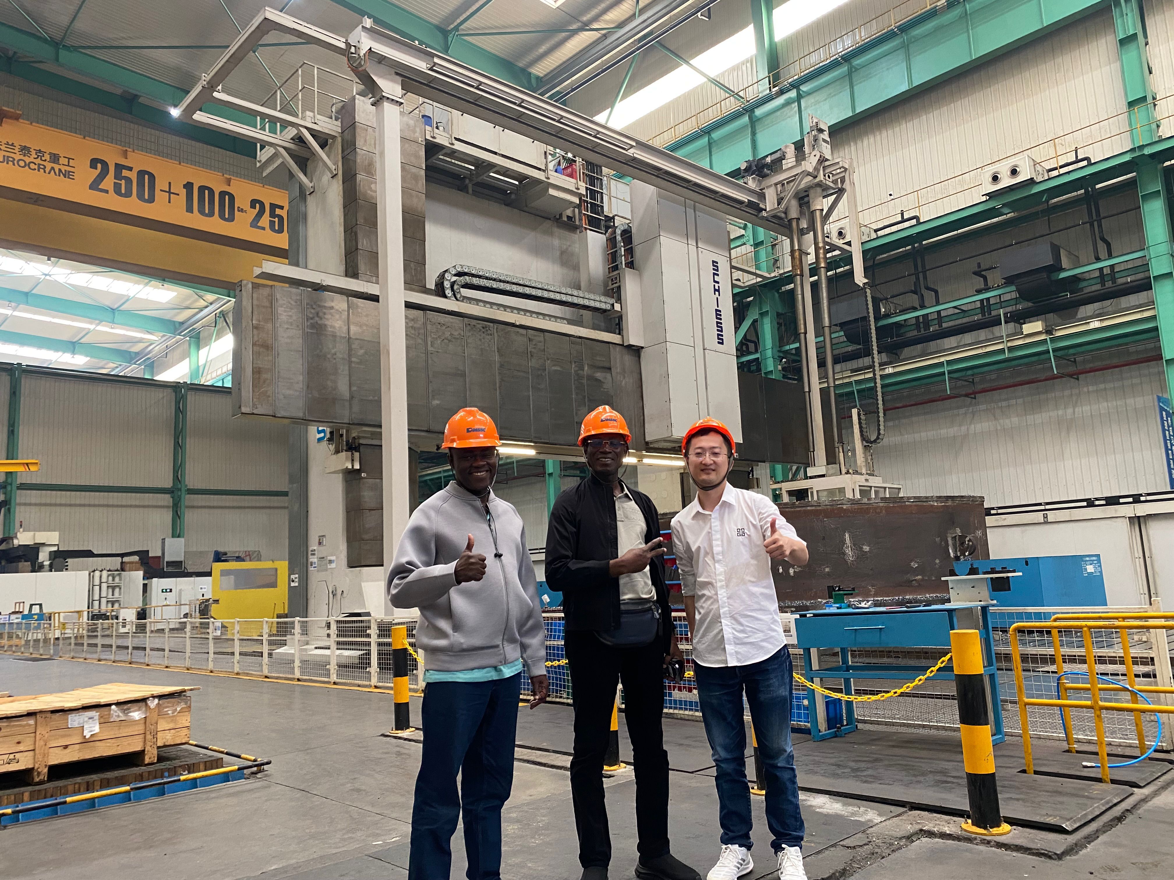 【2023 May. 15】Ghanaian customers come to visit and purchase