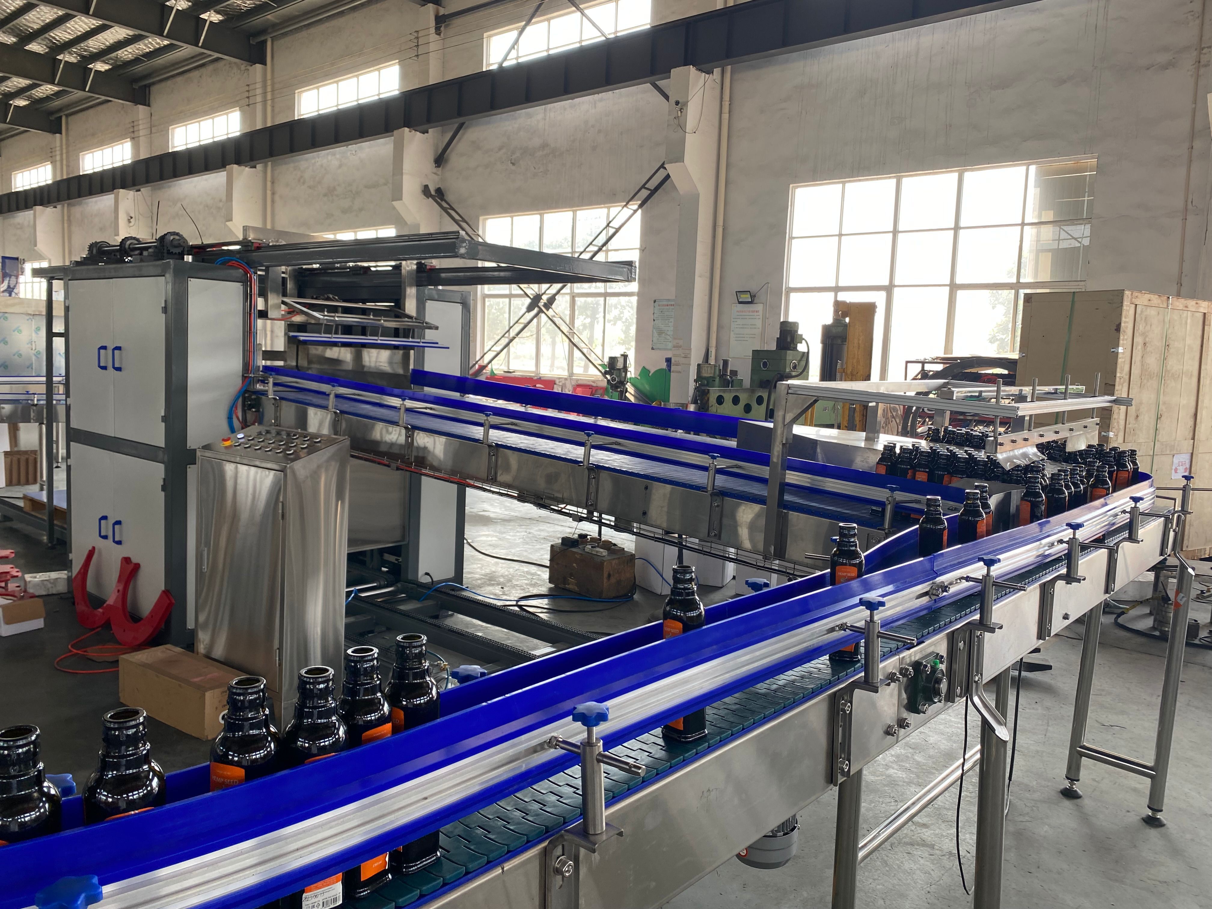 【2023 Jun. 15】Production of glass bottle beverage line completed