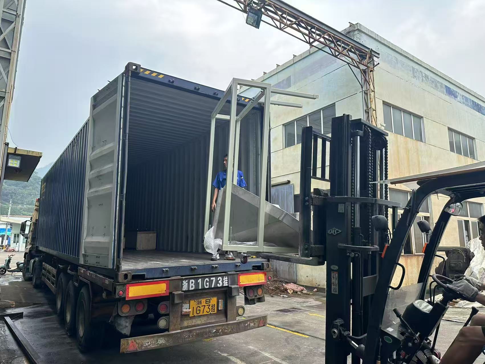 【2025 Jun. 26】Customized Machines And Raw Materials Shipped To Nigeria