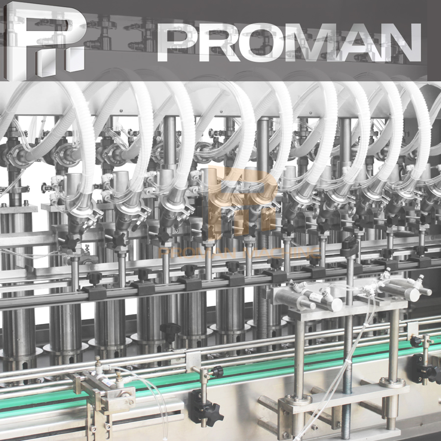 Servo type piston pressure viscous liquid Oil filling machine (50-1000ml)