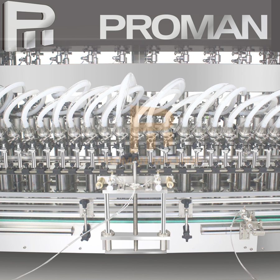 Servo type piston pressure viscous liquid Oil filling machine (50-1000ml)