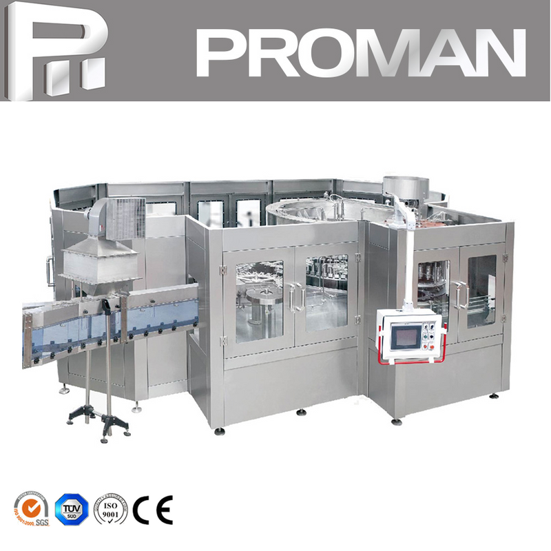3 in 1 Automatic Drinking Sparkling Water Filling Machine Complete Mineral Water Bottling Plant