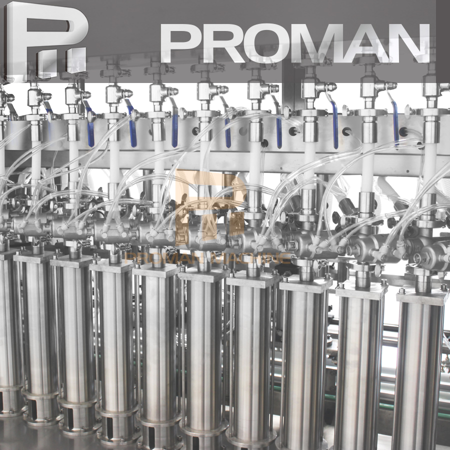Servo type piston pressure viscous liquid Oil filling machine (50-1000ml)