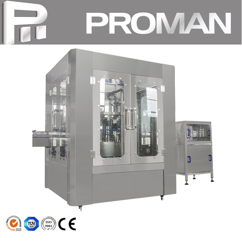 3in1 Plastic Bottling Carbonated Drink Sparkling Water Production Line