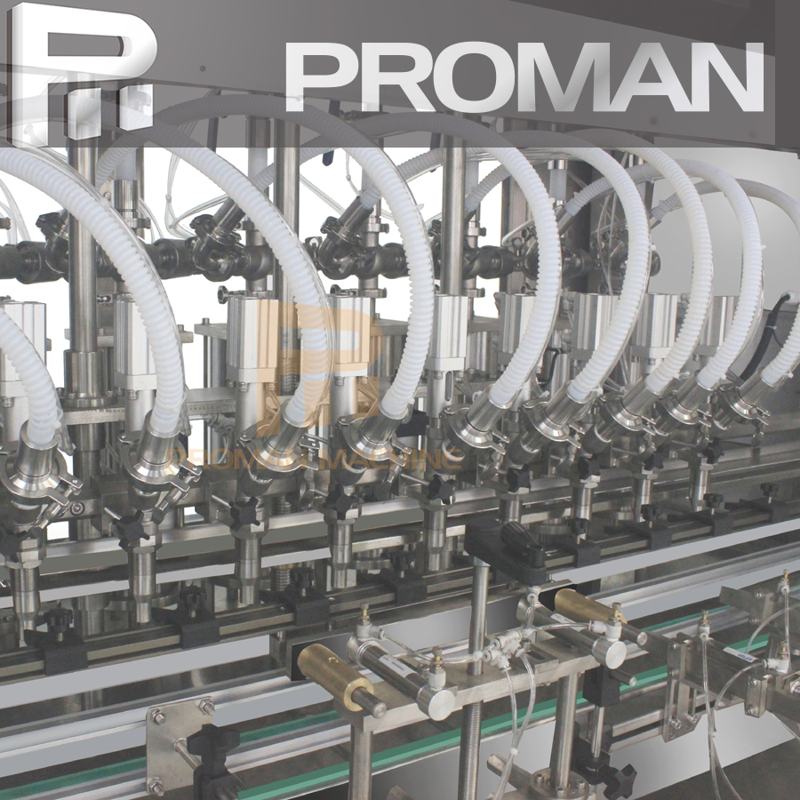 Full Automatic Bottling Liquid Soap Shampoo Linear Bottle Filling Machinery Equipment